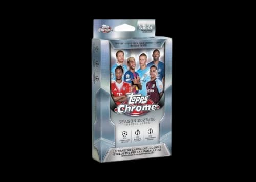 2025/26 Topps Chrome UEFA Club Competitions Hanger Box