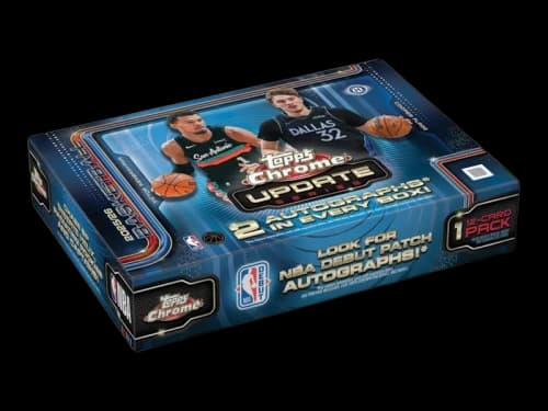 2025-26 Topps Chrome Update Basketball Delight Box