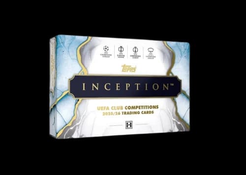 2025/26 Topps Inception UEFA Club Competitions Hobby Box