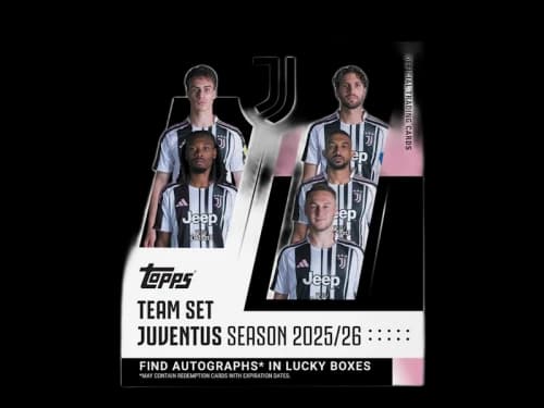 2025/26 Topps Juventus Team Set Hobby Box