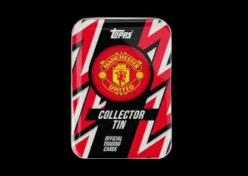 2025-26 Topps Soccer Manchester United Collector Tin