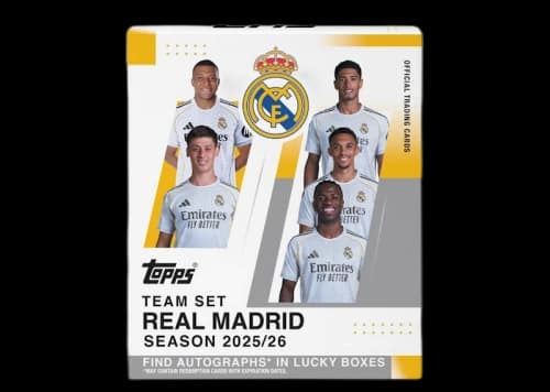 2025-26 Topps Team Set Real Madrid Hobby Box