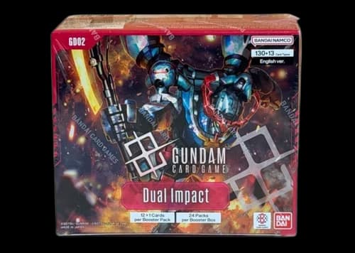 2025 Bandai Namco Mobile Suit Gundam Card Game Dual Impact (GD02) (English) Booster Box