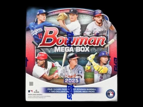 2025 Bowman Chrome Baseball Mega Box