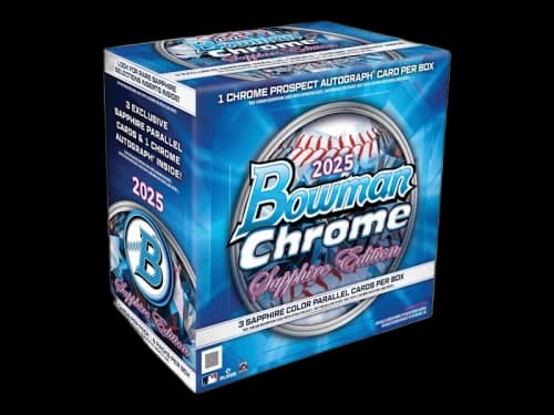 2025 Bowman Chrome Sapphire Baseball Hobby Box