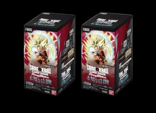 2025 Dragon Ball Super FB-05 Booster Pack Unknown Adventure Booster Box (Japanese) 2x lot FB-05