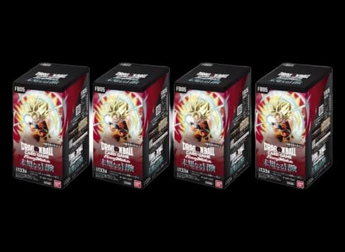 2025 Dragon Ball Super FB-05 Booster Pack Unknown Adventure Booster Box (Japanese) 4x lot FB-05