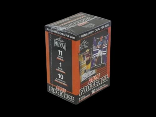 2025 Leaf Metal Football Blaster Box
