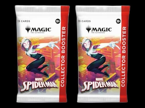 2025 Magic: The Gathering Marvel's Spider-Man Collector Booster Pack 2x Lot