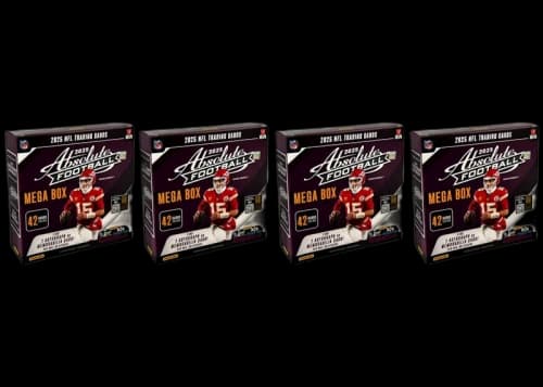 2025 Panini Absolute Football Mega Box 4x Lot
