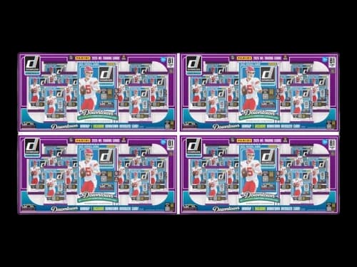 2025 Panini Donruss Football (Costco Exclusive) Bundle 4x Lot