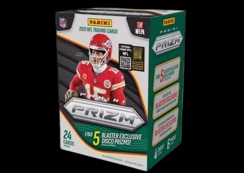 2025 Panini Prizm Football (Disco Prizm) Blaster Box