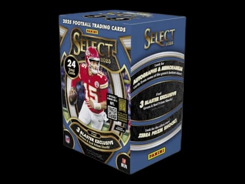 2025 Panini Select NFL Blaster Box (Green & Red Prizm)