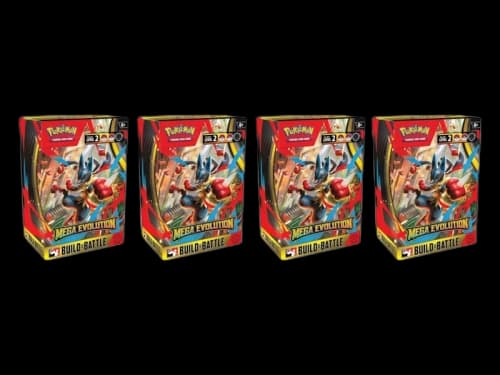 2025 Pokémon Mega Evolution Build & Battle Display Box 4x Lot