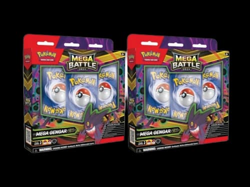 2025 Pokémon Mega Evolution Mega Gengar ex Metal Battle Deck 2x Lot