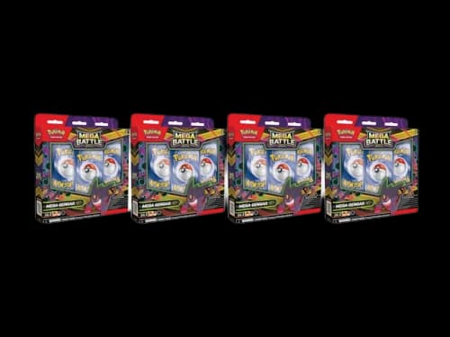 2025 Pokémon Mega Evolution Mega Gengar ex Metal Battle Deck 4x Lot