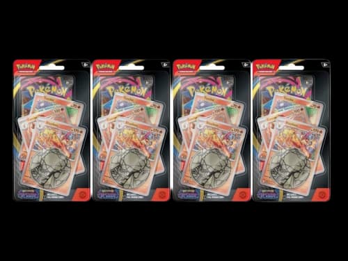 2025 Pokémon Mega Evolution Phantasmal Flames Blaziken Blister Pack 4x Lot