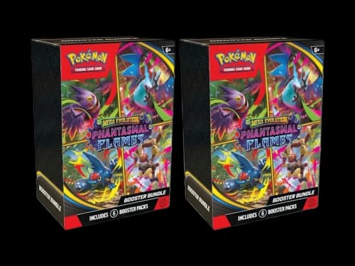 2025 Pokémon Mega Evolution Phantasmal Flames Booster Bundle 2x Lot