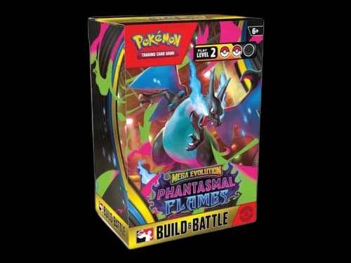 2025 Pokémon Mega Evolution Phantasmal Flames Build & Battle Box