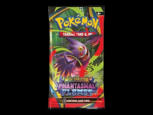 2025 Pokémon Mega Evolution Phantasmal Flames Mega Gengar Booster Pack