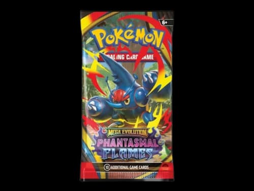 2025 Pokémon Mega Evolution Phantasmal Flames Mega Heracross Booster Pack