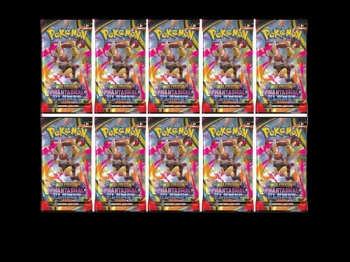 2025 Pokémon Mega Evolution Phantasmal Flames Mega Lopunny Booster Pack 10x Lot