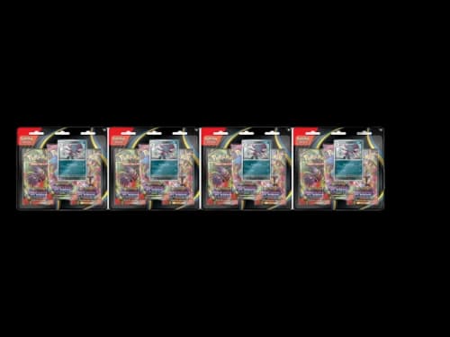 2025 Pokémon Mega Evolution Phantasmal Flames Weavile 3Pk Booster Blister 4x Lot