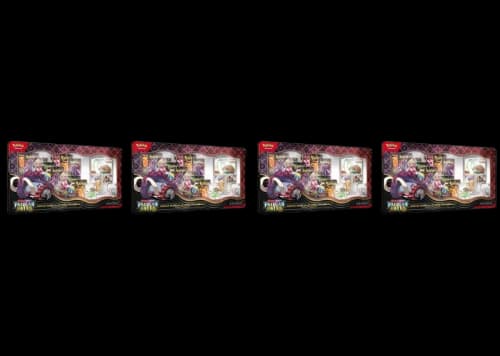 2025 Pokémon Scarlet & Violet Paldean Fates Great Tusk ex & Iron Treads ex Premium Collection Box 4x Lot