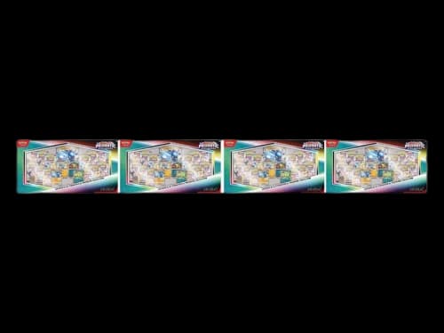 2025 Pokémon Scarlet & Violet Prismatic Evolutions Lucario ex & Tyranitar ex Premium Collection (Sam's Club Exclusive) 4x Lot