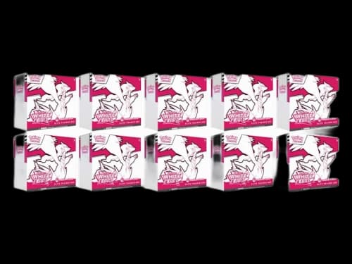 2025 Pokémon Scarlet & Violet White Flare Elite Trainer Box 10x Lot