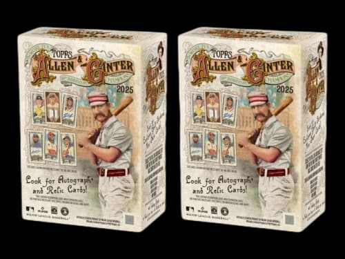 2025 Topps Allen & Ginter Baseball Blaster Box 2x Lot