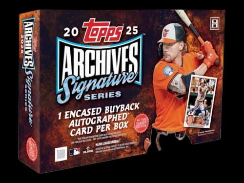 2025 Topps Archives Signature Series Active Player Edition Baseball Hobby Box