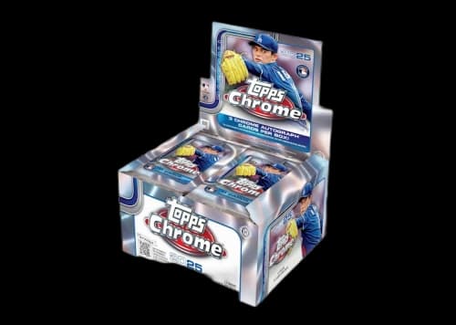 2025 Topps Chrome Baseball Hobby Jumbo Box