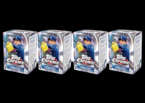 2025 Topps Chrome Baseball Value Box 4x Lot