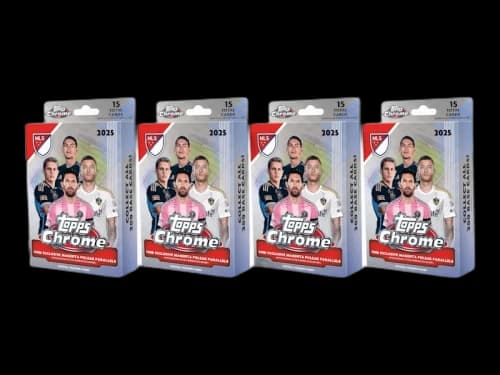 2025 Topps Chrome MLS Hanger Box 4x Lot