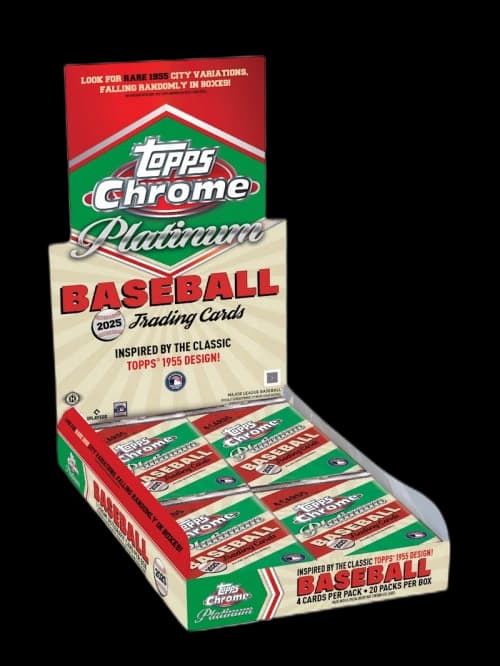 2025 Topps Chrome Platinum Baseball Hobby Box