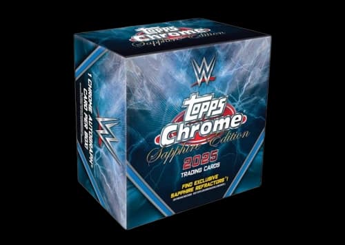 2025 Topps Chrome Sapphire Edition WWE Hobby Box