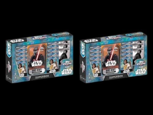 2025 Topps Chrome Star Wars Costco Edition Collection Box 2x Lot