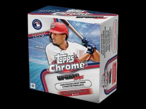 2025 Topps Chrome Update Series Baseball Mega Box