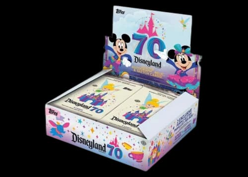 2025 Topps Disneyland 70th Anniversary (Purple Glitter Parallels) Hobby Box