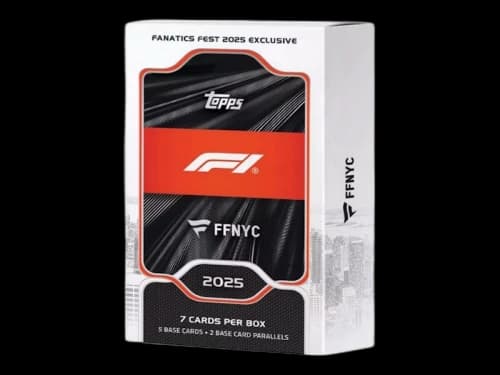 2025 Topps F1 Formula 1 Fanatics Fest NYC Edition Box