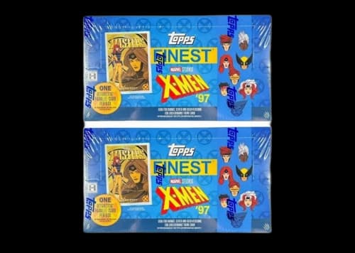 2025 Topps Finest X-Men 97 Hobby Box 2x Lot