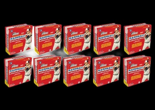 2025 Topps Heritage Baseball Mega Box 10x Lot