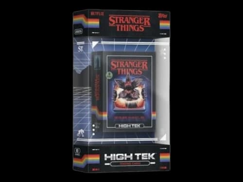 2025 Topps High-Tek Stranger Things Hobby Box