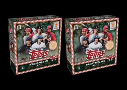 2025 Topps Holiday Baseball Mega Box 2x Lot