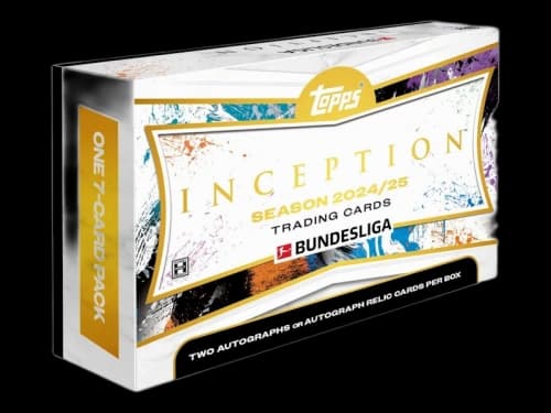 2025 Topps Inception Bundesliga Hobby Box