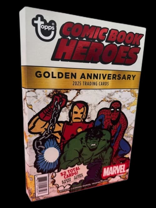 2025 Topps Marvel Comic Book Heros 1975 Golden Anniversary Hobby Box