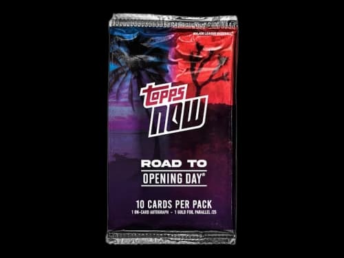 2025 Topps NOW Road To Opening Day Autograph Collectors Pack