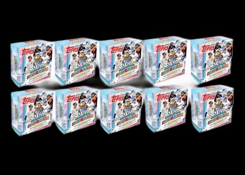 2025 Topps Series 1 Celebration MLB Baseball Mega Box 10x Lot