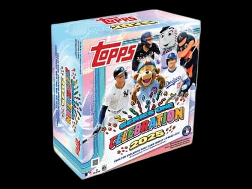 2025 Topps Series 1 Celebration MLB Baseball Mega Box